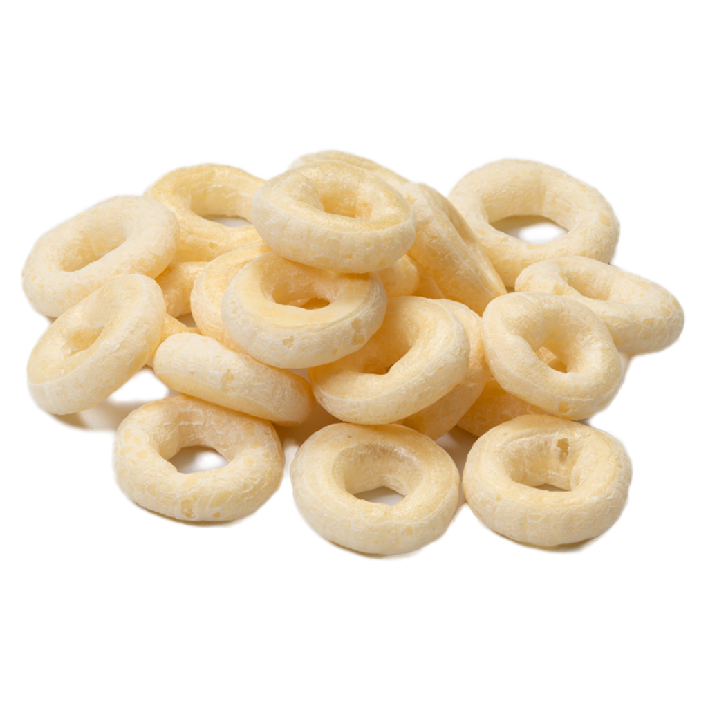 (0813)タピオカ塩スナックリング（塩味）タピオカスナックは ブラジル定番お菓子です。 パリパリ食感 コーヒーからビールまでにのおつまみとなります