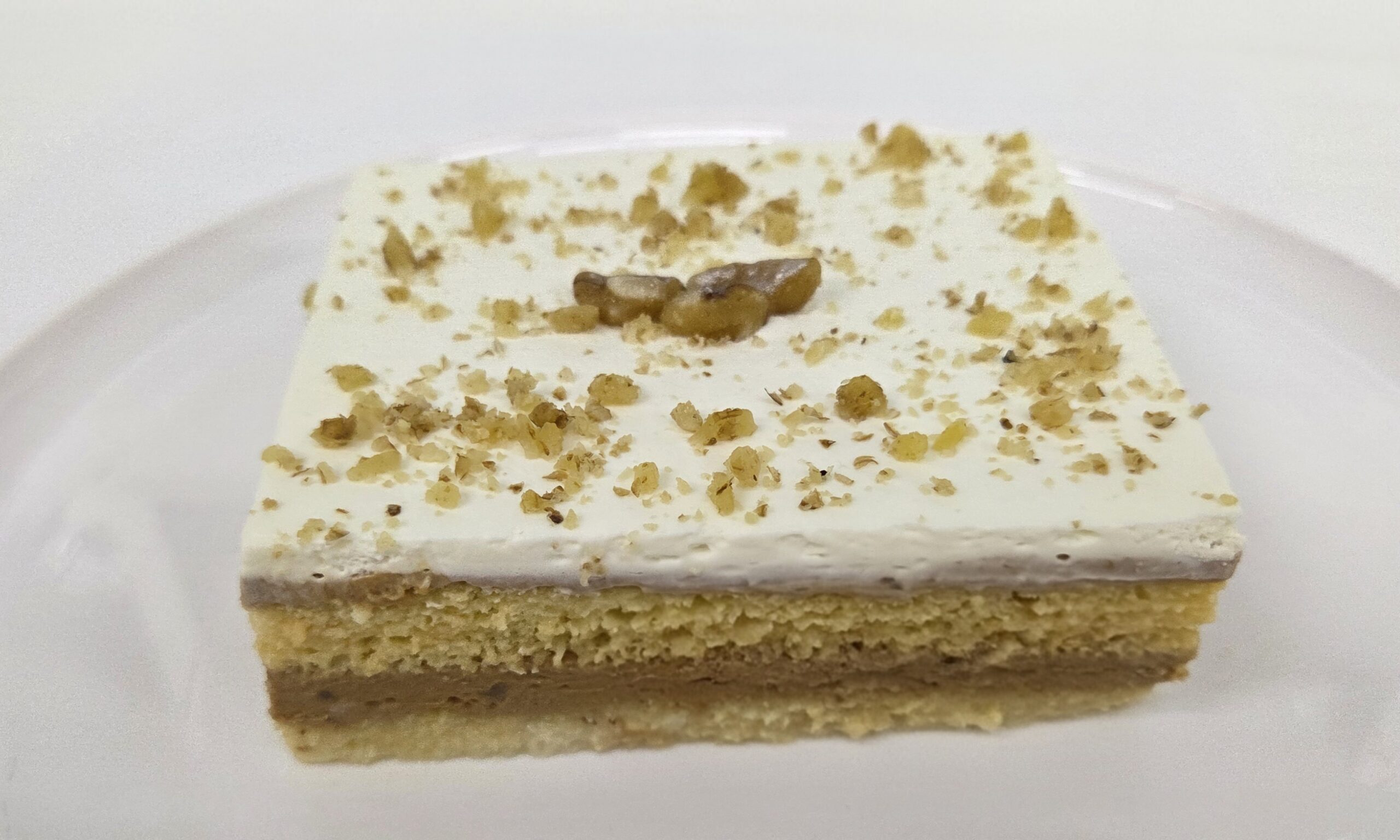 (730)くるみケーキ  Bolo de Nozes em Pedaço