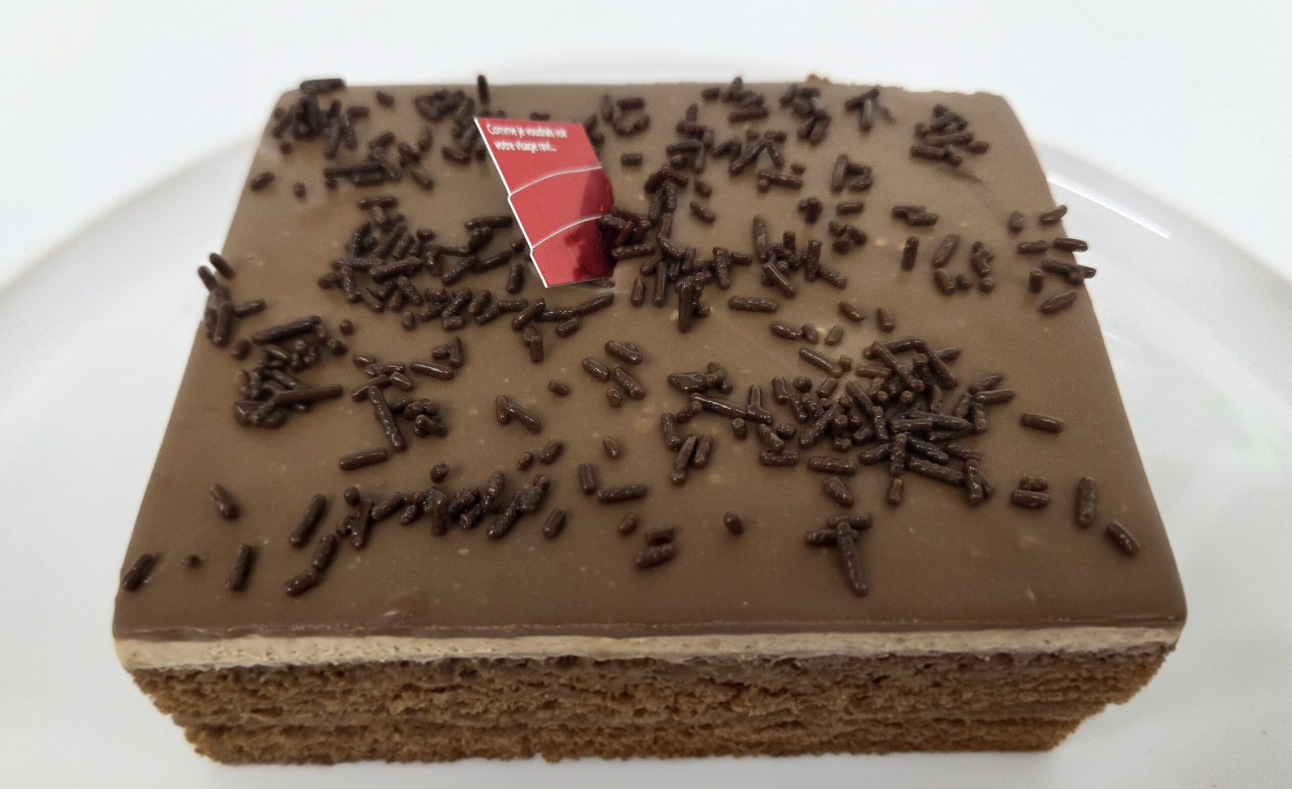 (729)チョコスプレーケーキ　Bolo Brigadeiro em Pedaço